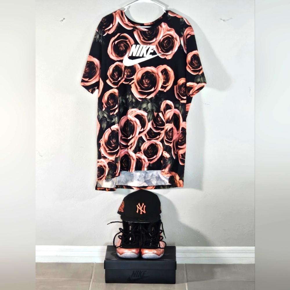 Nike Air Foamposite Pro Wool Fleece Authentic Basketball Sneakers 11.5 & Hat